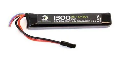 11.1V LIPO 1300 mAh - Nuprol