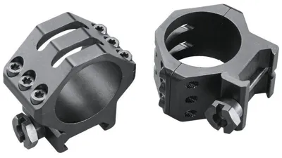 Juego de Anillas Táctica Skeleton 6 Tornillos 30mm. [Fijas] Bajas - Weaver