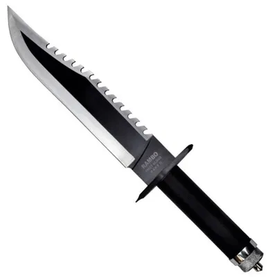 Cuchillo de Caza Rambo II H25CM. - Otras Marcas