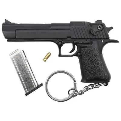 Llavero Metálico Desert Eagle con Piezas Móviles - Otras Marcas