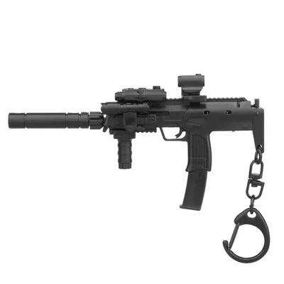 Llavero MP7 con Accesorios con Piezas Móviles - Wosport