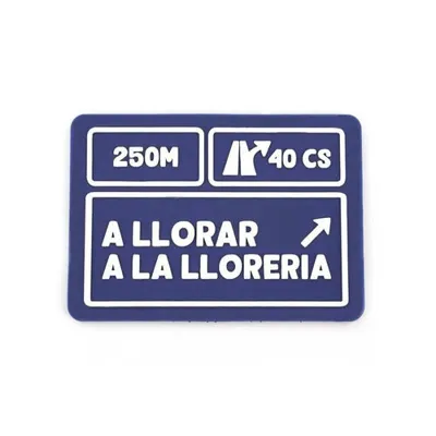 Parche A Llorar a la Lloreria PVC - Otras Marcas