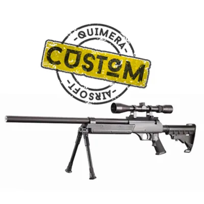 Custom Quimera -SR2 MB-06B Bipode y Optica - Well