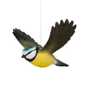 Decobird Figura de Herrerillo en Vuelo - WILDLIFE GARDEN