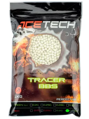 Bolas Tracer 0.25g 4000 Uds - ACETECH