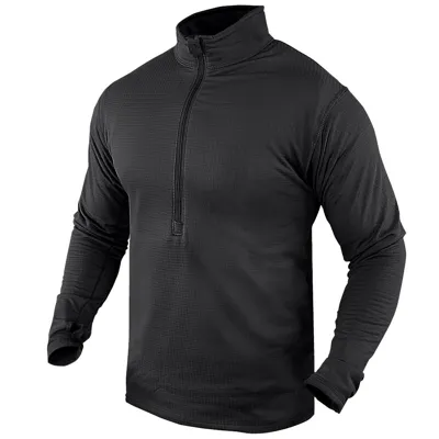 Camiseta de Manga Larga Base II Zip - Condor