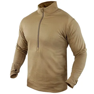 Camiseta de Manga Larga Base II Zip - Condor