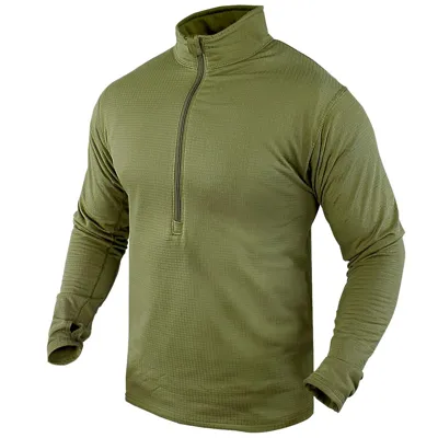 Camiseta de Manga Larga Base II Zip - Condor