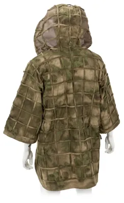Capa de Ghillie Base Plain A-Tacs FG - Invader Gear
