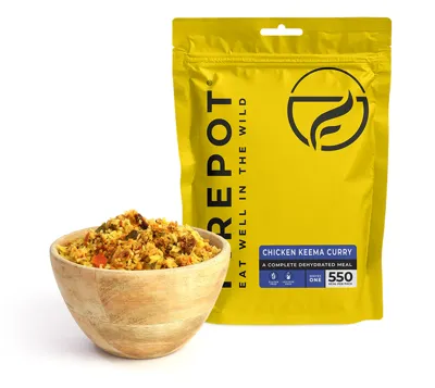 Pollo al Curry Keema 550 Kcal - Firepot