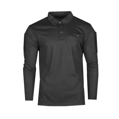 Polo Táctico Quick Dry de Manga Larga - Mil-Tec