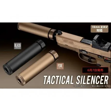 Tactical Silencer · Negro