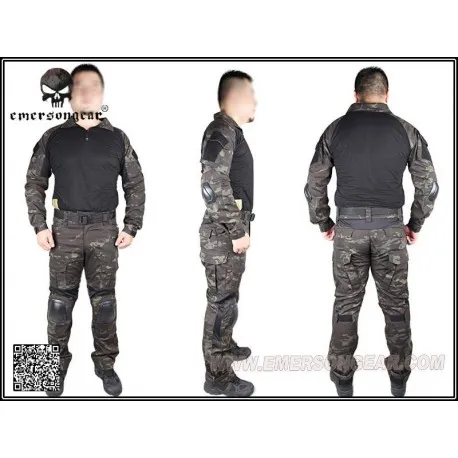Uniforme Combat Gen2 · Multicam Black
