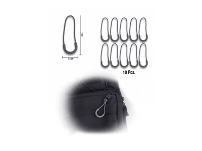 Tirador Cremalleras PVC 10 Pcs - ALBAINOX.