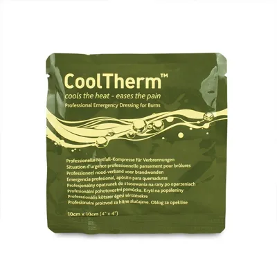 Apósitos de Hidrogel CoolTherm Military 10x10 cm
