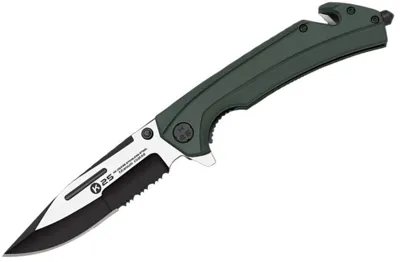 Navaja Táctica K25 G10 Aserrada 9 cm - Rui
