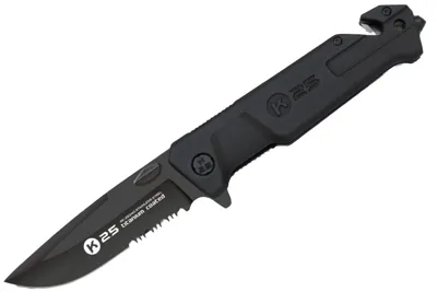 Navaja Táctica K25 Titanio 9 cm - Rui