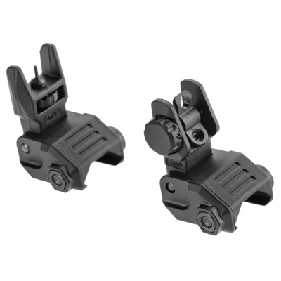 Set de Miras Abatibles Perfil Bajo - DLG Tactical