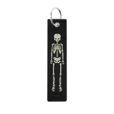 Llavero con Anilla Metálica Keychain Jacquard Skeleton - M-Tac