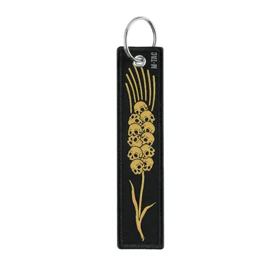 Llavero con Anilla Metálica Keychain Jacquard Skulls - M-Tac