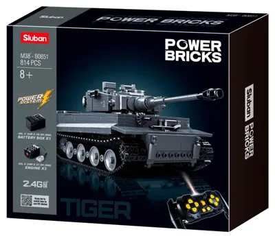 Radiocontrol Tanque Alemán Tiger M38-B0851 - Sluban