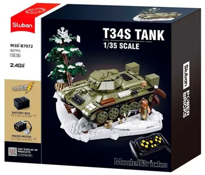 Radiocontrol T-34/76 M38-B7072 - Sluban