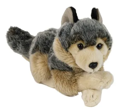 Peluche Lobo 30 cm - Nature de Brenne