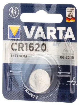 Batería de Litio CR1620 3 V - Varta