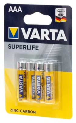 Baterías AAA Superlife 1,5 V - Varta