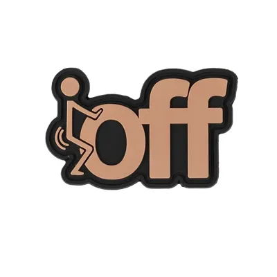 3D PVC Fuck Off - 101 Inc