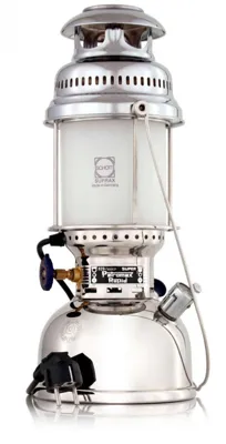 Lámpara Eléctrica de Mesa 500 HK Cromada - Petromax