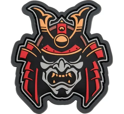 Parche de Goma 3D Guerrero Samurai - MSM