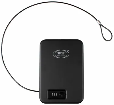 Caja de Seguridad con Candado de Combinación - MFH