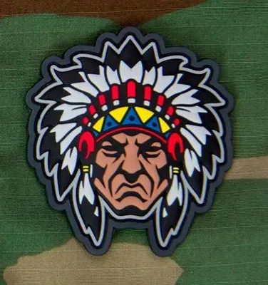 Parche de Goma 3D Jefe Cherokee - MSM