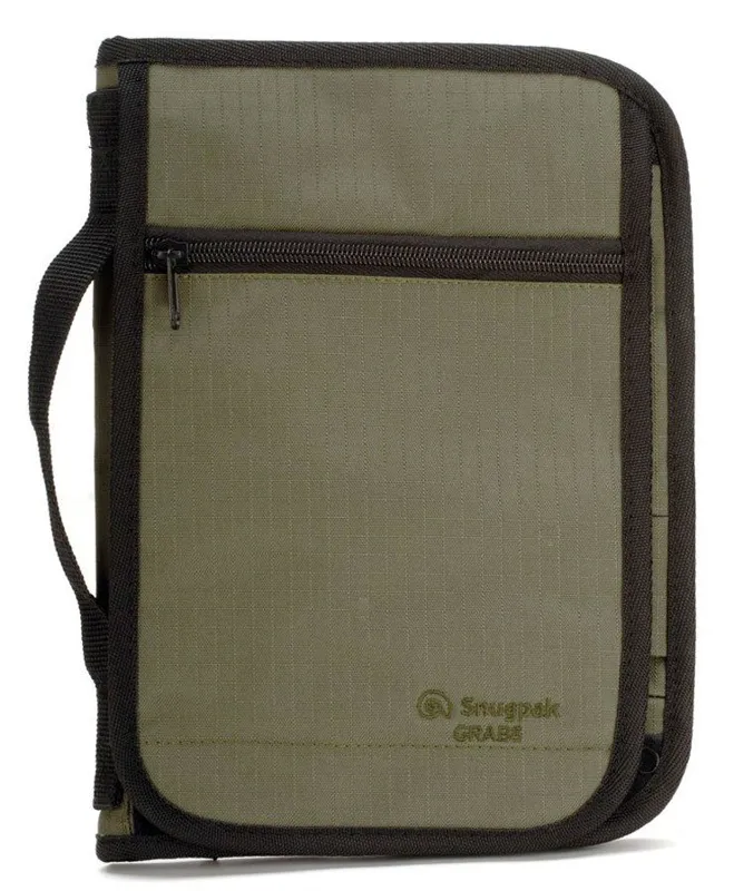 Snugpak Porta Documentos Grab A5 · Verde / OD