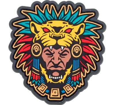 Parche de Goma 3D Guerrero Azteca - MSM