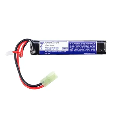 LIPO 7.4V 1100mAh 20C Stick Type - Nimrod Tactical