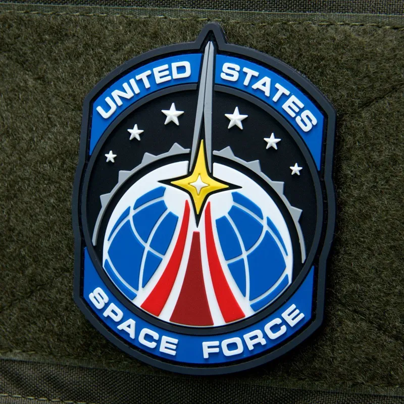 MSM Parche de Goma 3D Space Forces