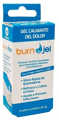 Sobres de Gel de Agua Burnjel para Quemaduras - Nidec