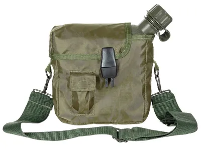 Cantimplora Militar con Funda US Canteen - MFH