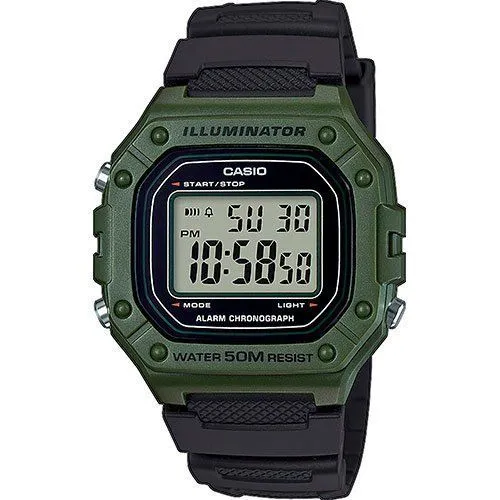 Casio Reloj Collection W-218H-3AVEF