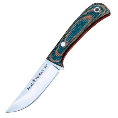 Cuchillo Terrier 9g Funda Piel - Muela