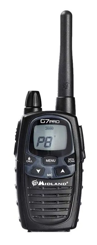 Midland Walkie Talkies G7 Pro · Negro