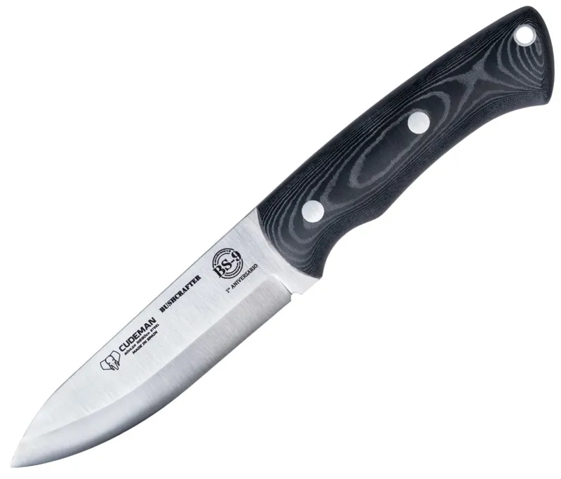 Cudeman Cuchillo Bushcrafter 23 cm · Negro