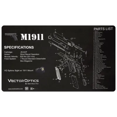 Alfombrilla de Limpieza M1911 - Vector Optics