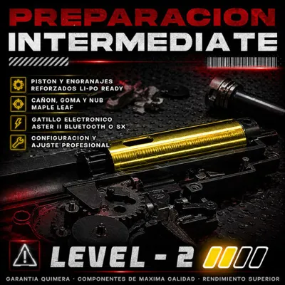 Preparación Intermediate - Customs - Quimera Airsoft