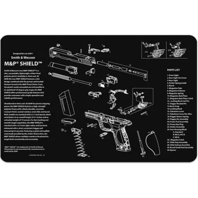 Tapete de Mecanica Pequeño - M&P9 - Otras Marcas