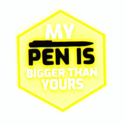PVC My Pen Is - Sentinel Gears