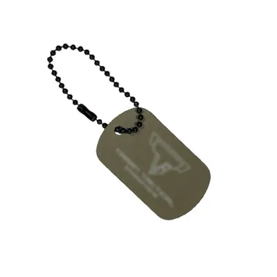 Placa 'Dog Tag' Aluminio Taran Tactical - WADSN