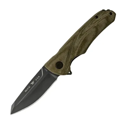 Navaja Sprint Ops Pro Canvas Micarta - Buck